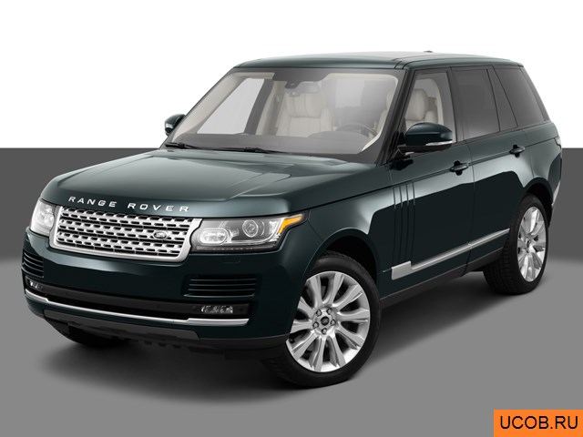 3D модель Land Rover Range Rover 2013 года