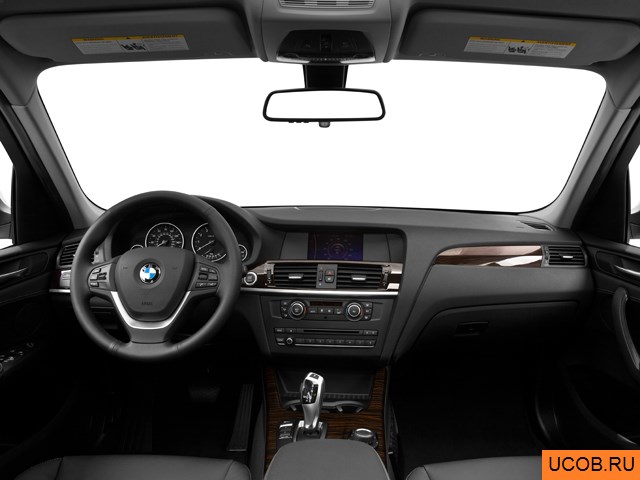 3D модель BMW модели X3 2014 года