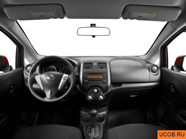 3D модель Nissan модели Versa Note 2014 года