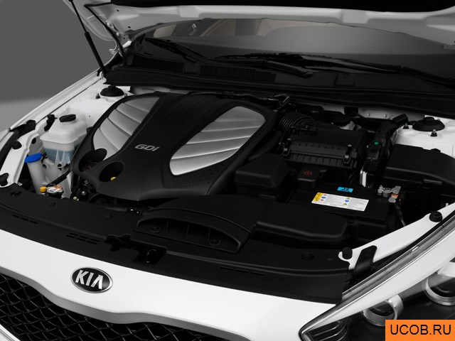 3D модель Kia модели Cadenza 2014 года