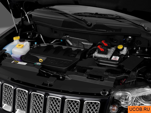 3D модель Jeep модели Compass 2014 года