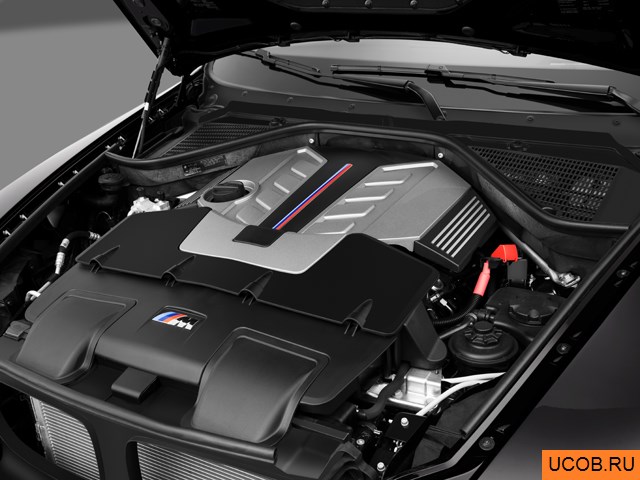 3D модель BMW модели X6 2014 года