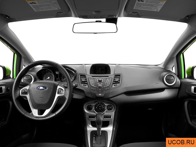 3D модель Ford модели Fiesta 2014 года