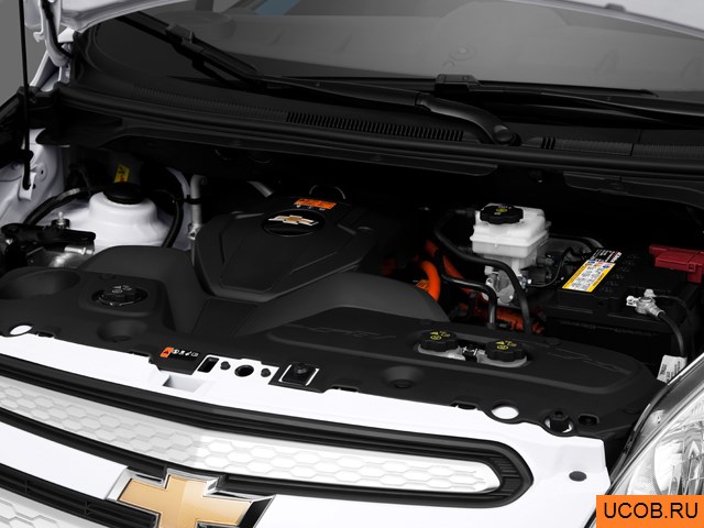 3D модель Chevrolet модели Spark EV 2014 года