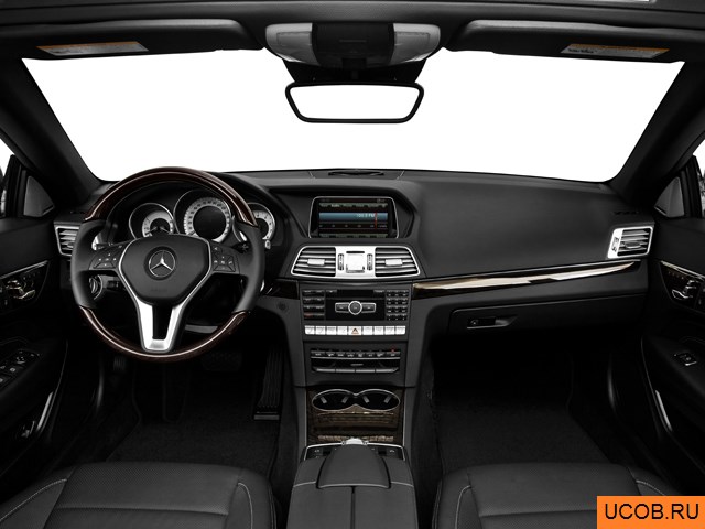 3D модель Mercedes-Benz модели E-Class 2014 года