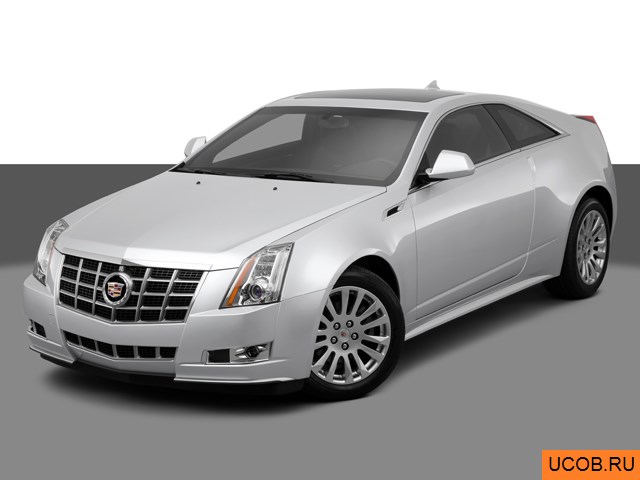 3D модель Cadillac модели CTS 2014 года