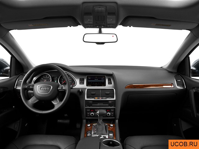 3D модель Audi модели Q7 2014 года