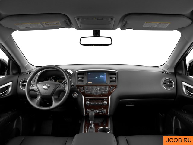 3D модель Nissan модели Pathfinder 2014 года