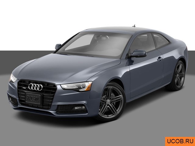 3D модель Audi A5 2014 года