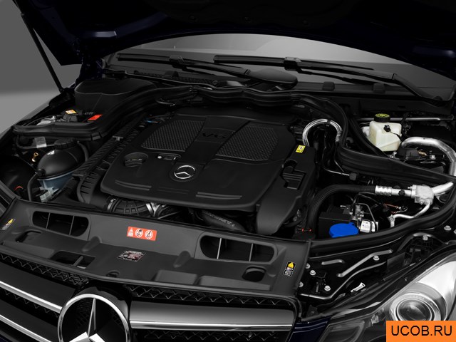 3D модель Mercedes-Benz модели C-Class 2014 года