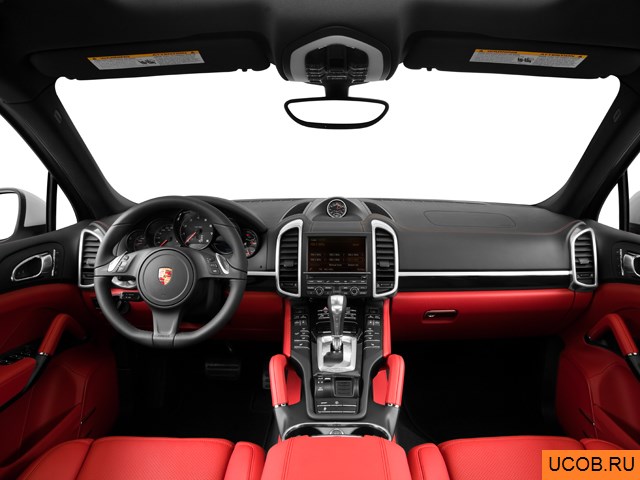 3D модель Porsche модели Cayenne 2014 года