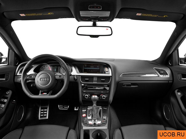 3D модель Audi модели S4 2014 года