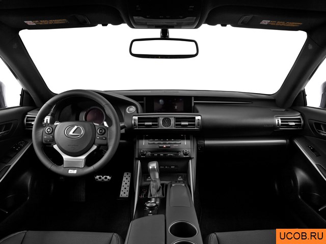 3D модель Lexus модели IS 350 2014 года