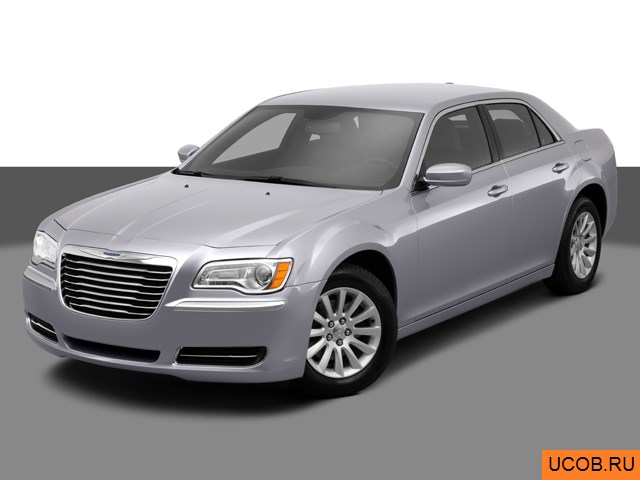 3D модель Chrysler 300 2014 года