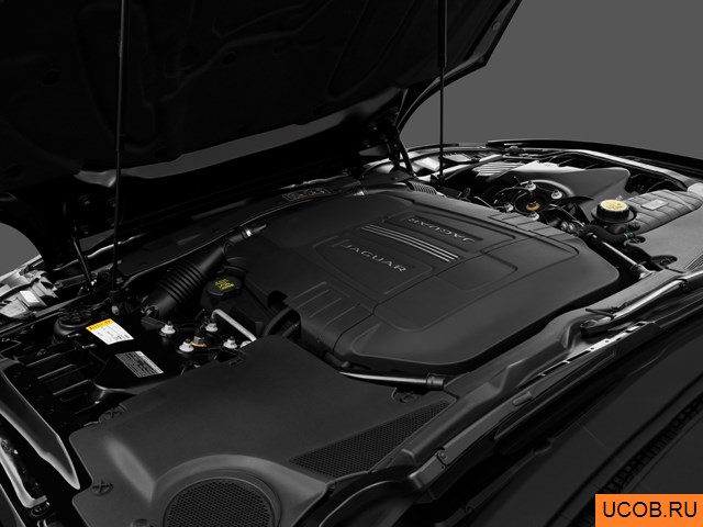3D модель Jaguar модели XK 2014 года