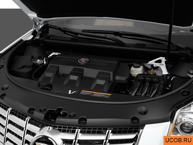 3D модель Cadillac модели SRX 2014 года
