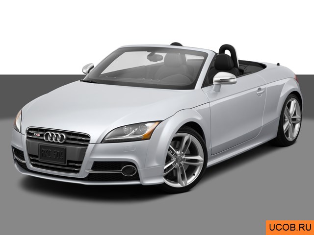 3D модель Audi модели TTS Roadster 2014 года