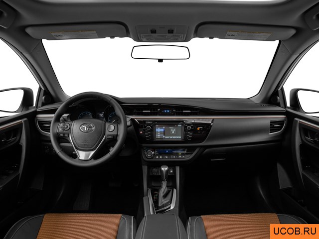 3D модель Toyota модели Corolla 2014 года