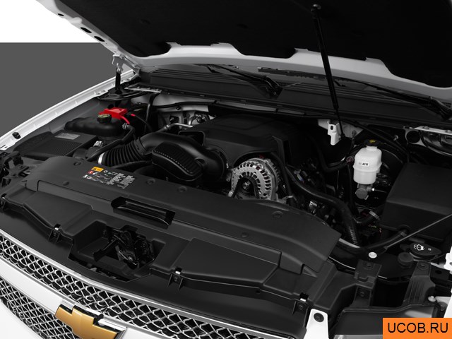 3D модель Chevrolet модели Suburban 2014 года