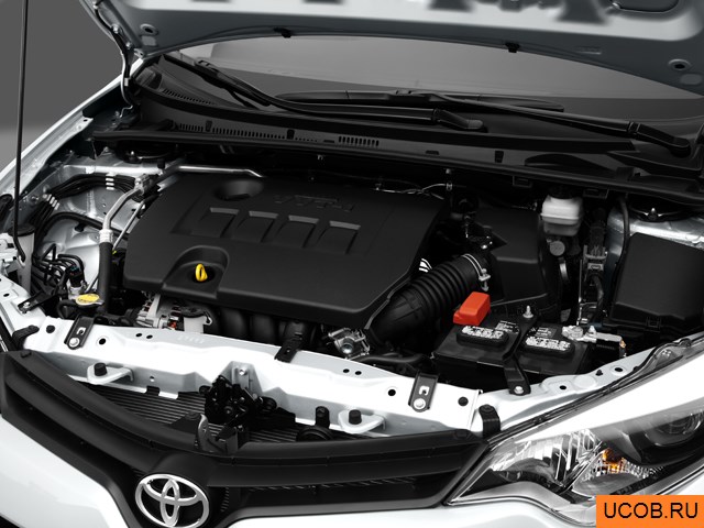 3D модель Toyota модели Corolla 2014 года