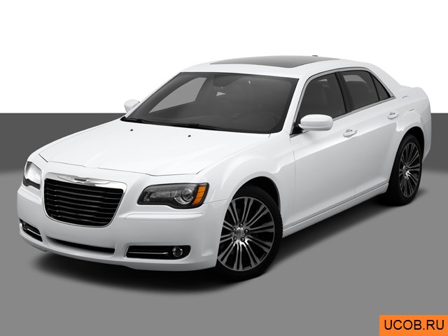 3D модель Chrysler модели 300 2014 года