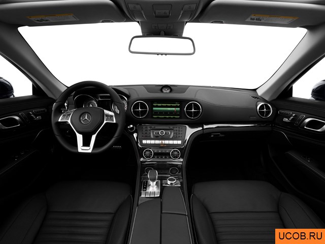 3D модель Mercedes-Benz модели SL-Class 2014 года