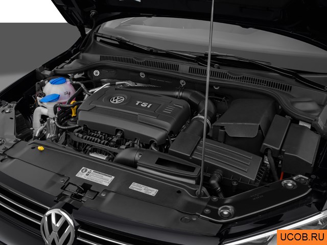 3D модель Volkswagen модели Jetta 2014 года