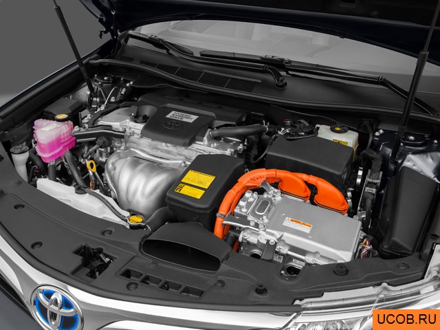 3D модель Toyota модели Camry Hybrid 2014 года