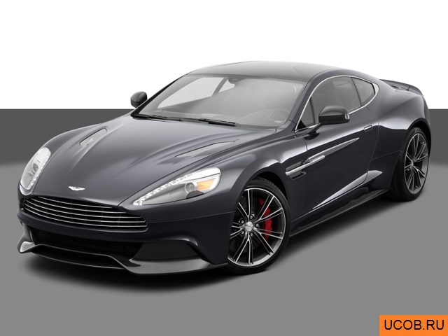 3D модель Aston Martin Vanquish 2014 года