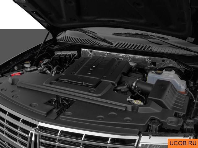 3D модель Lincoln модели Navigator 2014 года