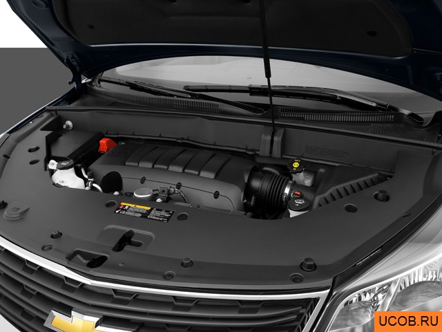 3D модель Chevrolet модели Traverse 2014 года