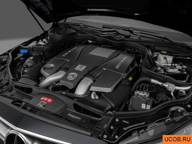 3D модель Mercedes-Benz модели E-Class 2014 года