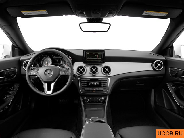 3D модель Mercedes-Benz модели CLA-Class 2014 года