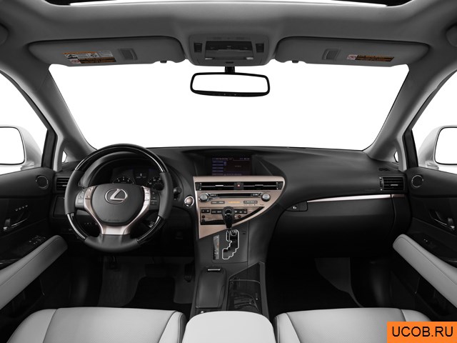 3D модель Lexus модели RX 2014 года