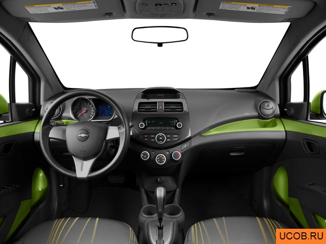 3D модель Chevrolet модели Spark 2014 года