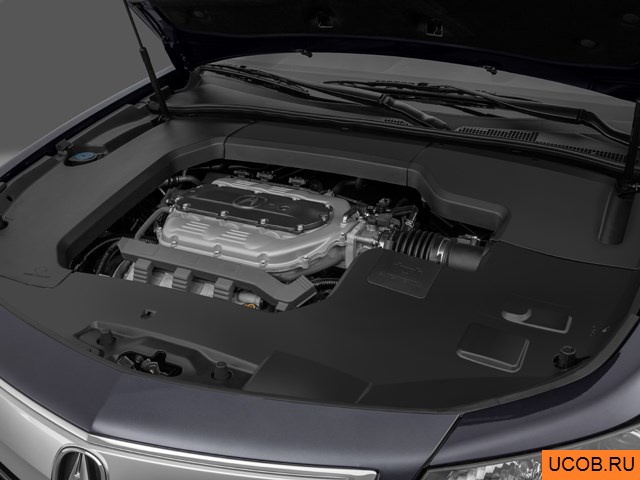 3D модель Acura модели TL 2014 года