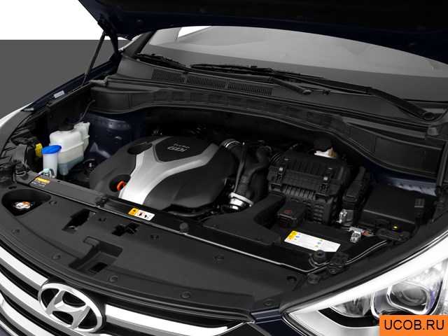 3D модель Hyundai модели Santa Fe Sport 2014 года