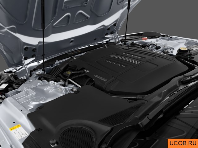3D модель Jaguar модели F-Type 2014 года