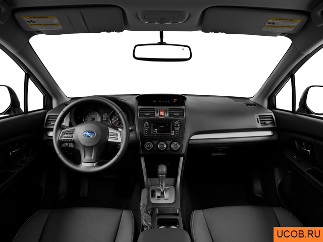 3D модель Subaru модели XV Crosstrek 2014 года