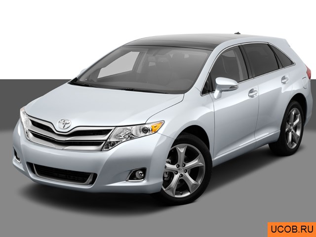 3D модель Toyota модели Venza 2014 года
