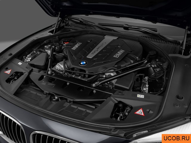 3D модель BMW модели 7-series 2014 года