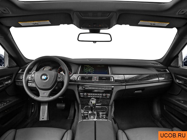 3D модель BMW модели 7-series 2014 года