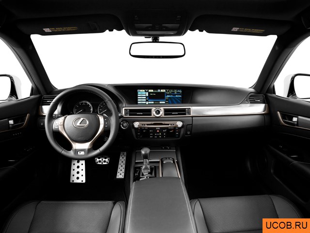 3D модель Lexus модели GS 2014 года