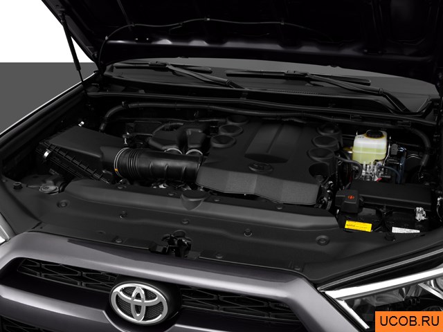 3D модель Toyota модели 4Runner 2014 года
