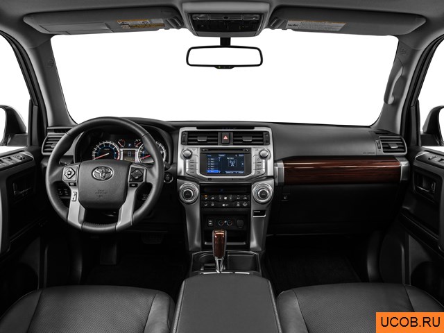 3D модель Toyota модели 4Runner 2014 года