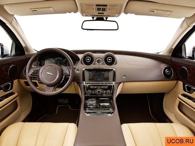 3D модель Jaguar модели XJ 2014 года