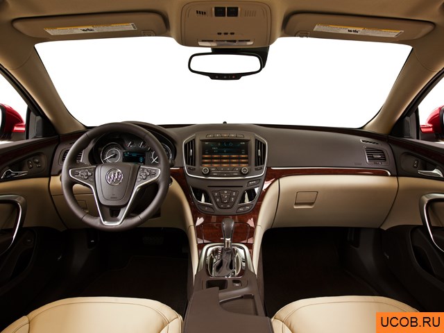 3D модель Buick модели Regal 2014 года