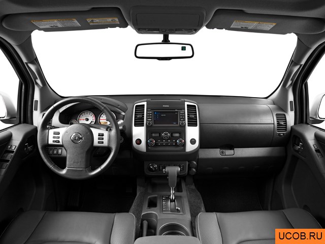 3D модель Nissan модели Frontier 2014 года