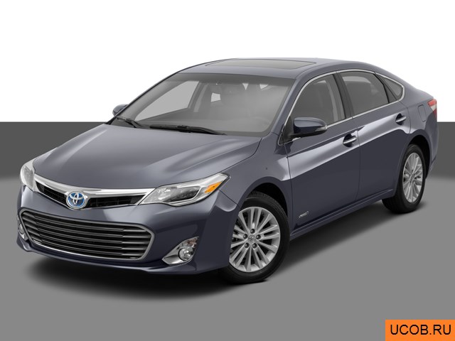 3D модель Toyota модели Avalon Hybrid 2014 года