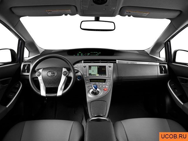 3D модель Toyota модели Prius Plug in 2014 года